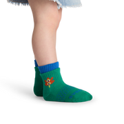 Bombas Toddler Eye Spy Gripper Calf Socks 4-Pack - Kids Non-Slip Socks