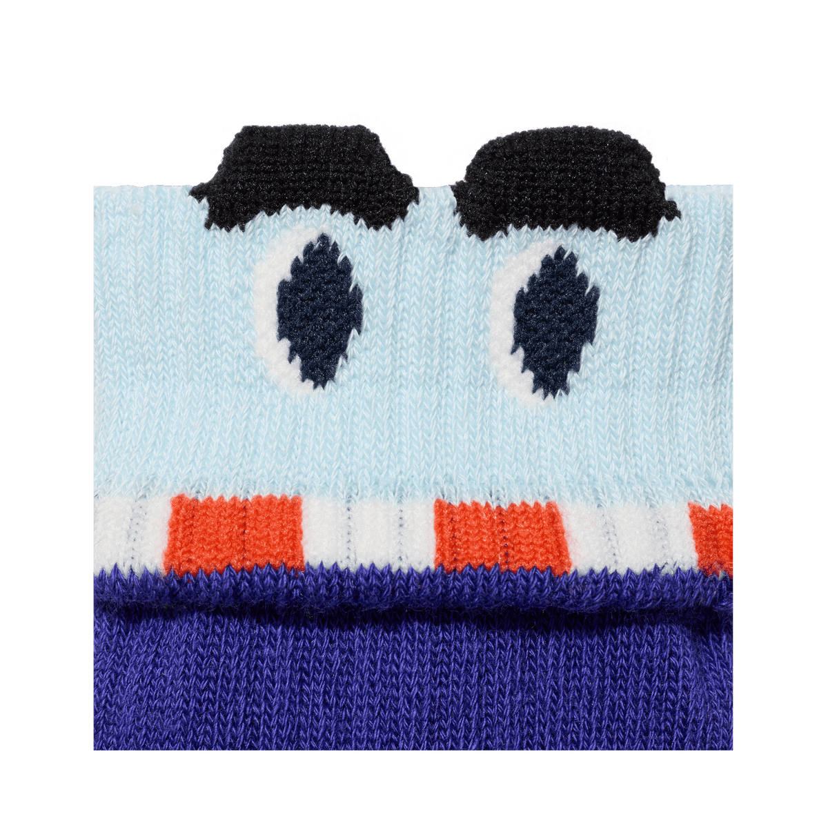 Bombas Junior Eye Spy Calf Socks 4-Pack - Kids Seamless Toe Arch Support Socks