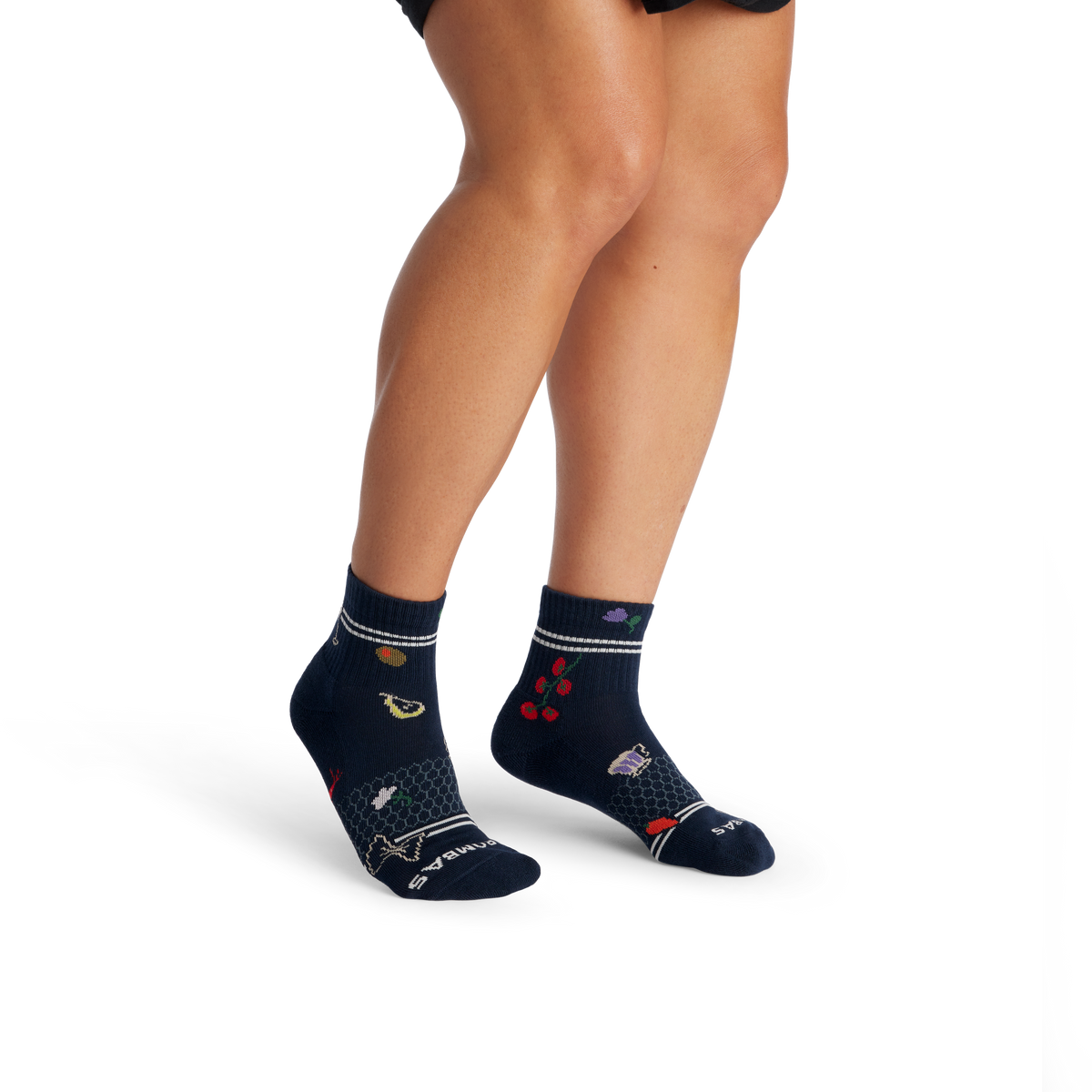 Bombas Women's Dinner Party Quarter Socks 4-Pack - Midweight Cushioned Socks