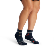 Bombas Women's Dinner Party Quarter Socks 4-Pack - Midweight Cushioned Socks