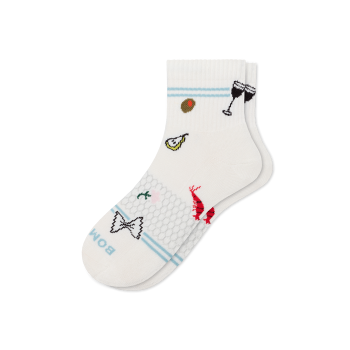 Bombas Women's Dinner Party Quarter Socks