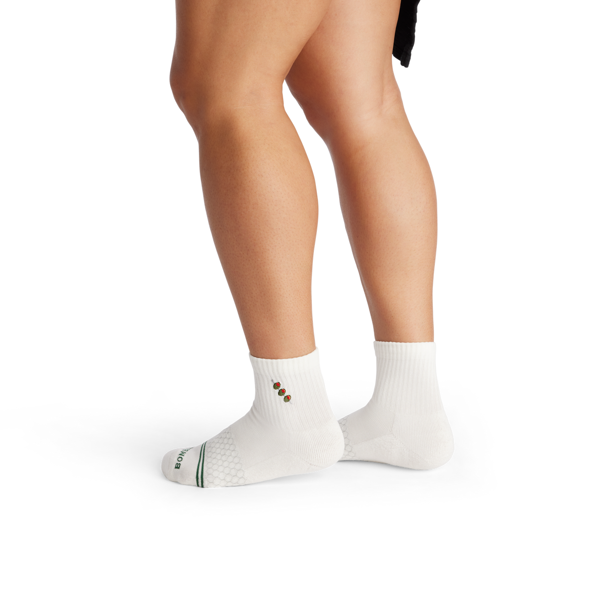 Bombas Women's Dinner Party Quarter Socks 4-Pack - Midweight Cushioned Socks