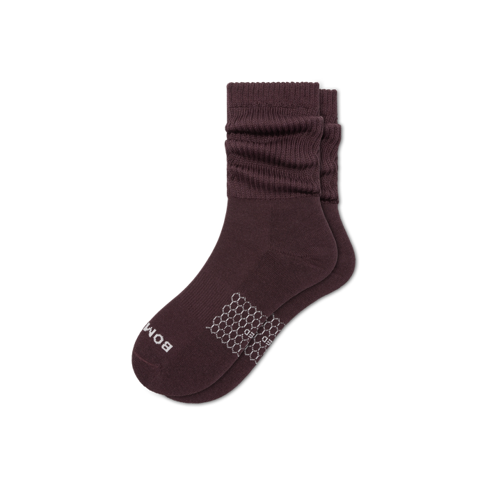 Bombas Men's Slouchy Rib Calf Socks