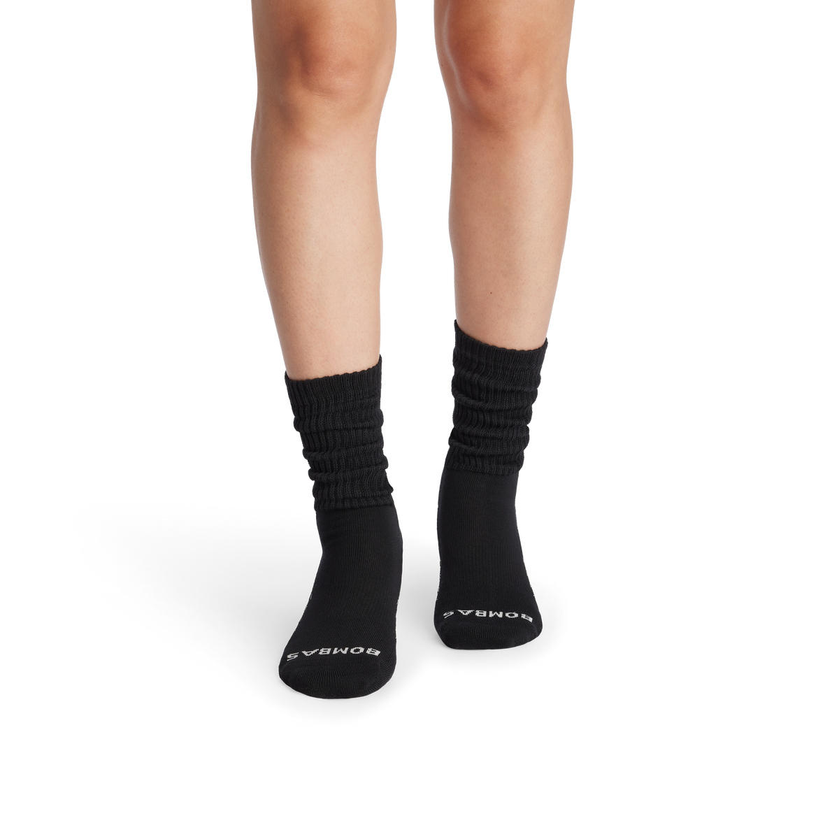 Bombas Women's Slouchy Rib Calf Sock 4-Pack
