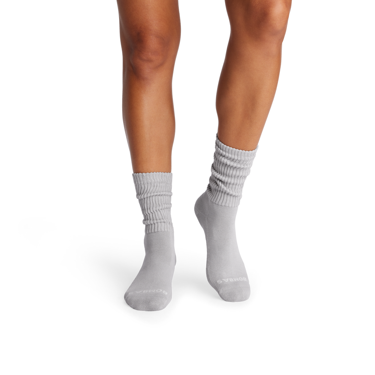 Bombas Women's Slouchy Rib Calf Sock 4-Pack