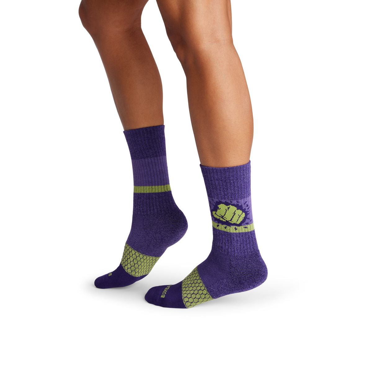 Marvel Bombas Adult Calf Socks 4-Pack