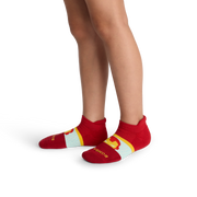 Marvel Bombas Youth Ankle Socks 4-Pack Gift Box - Captain America Iron Man Hulk Spider-Man