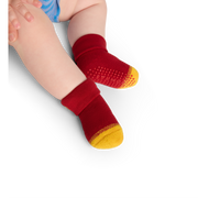Marvel x Bombas Baby Gripper Socks 4-Pack Gift Box (6-12 Months)