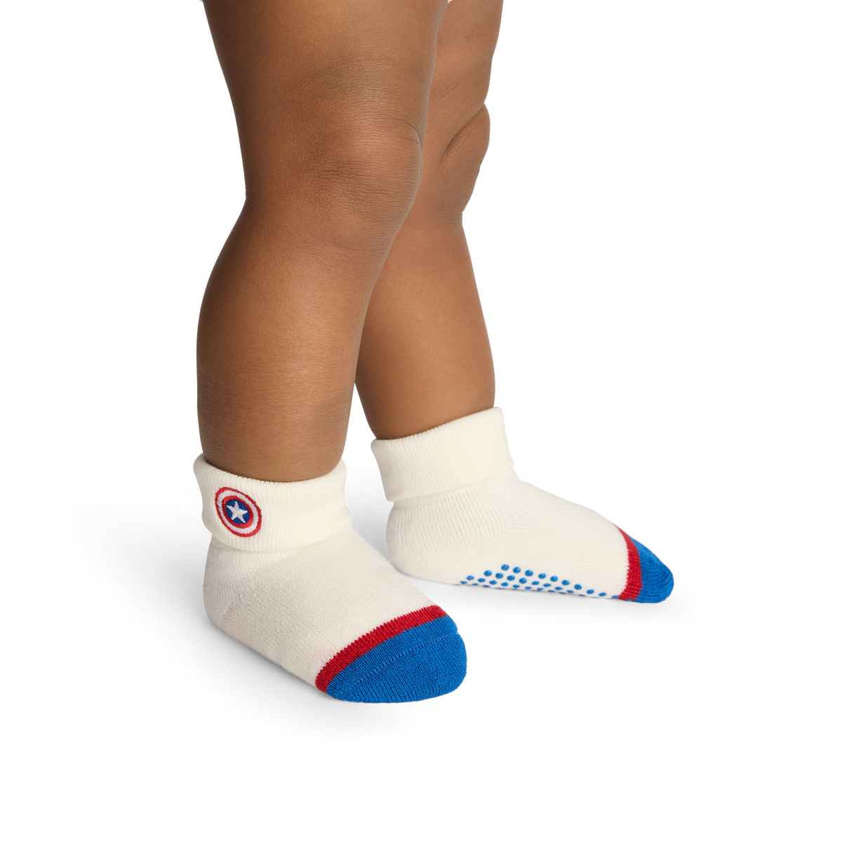 Marvel x Bombas Baby Gripper Socks 4-Pack Gift Box (6-12 Months)