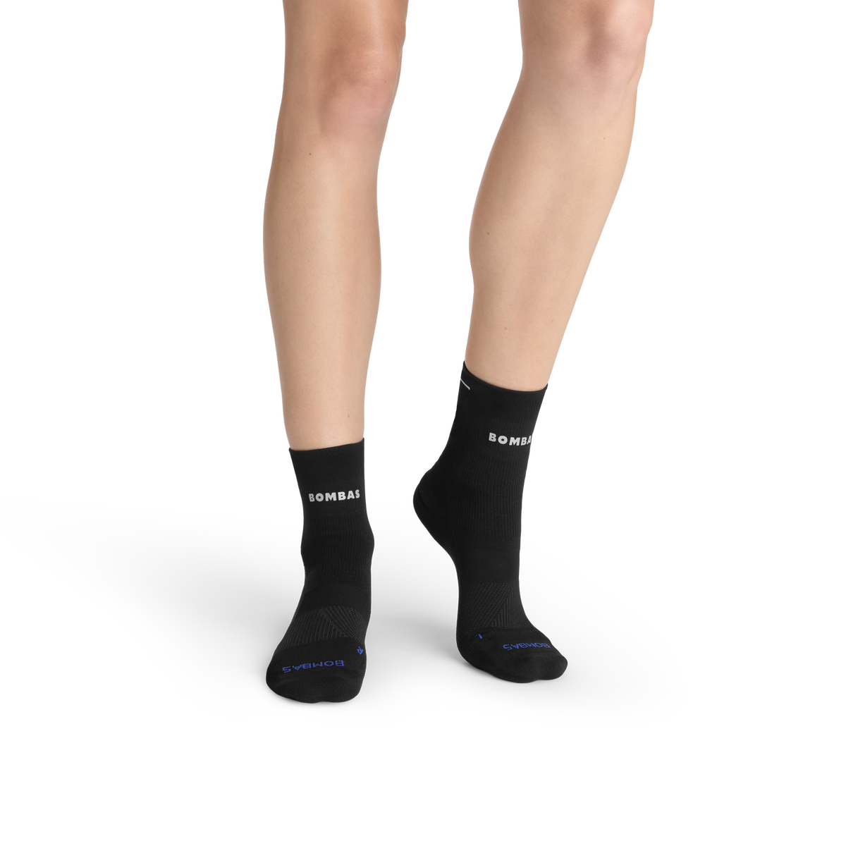 Bombas Women's RunPro Half Calf Socks 3-Pack, Targeted Compression Running Socks