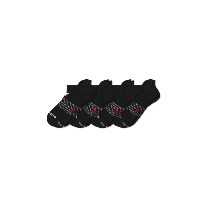 Bombas Women's All Sport Ankle Socks 4-Pack, Cushioned Athletic Socks