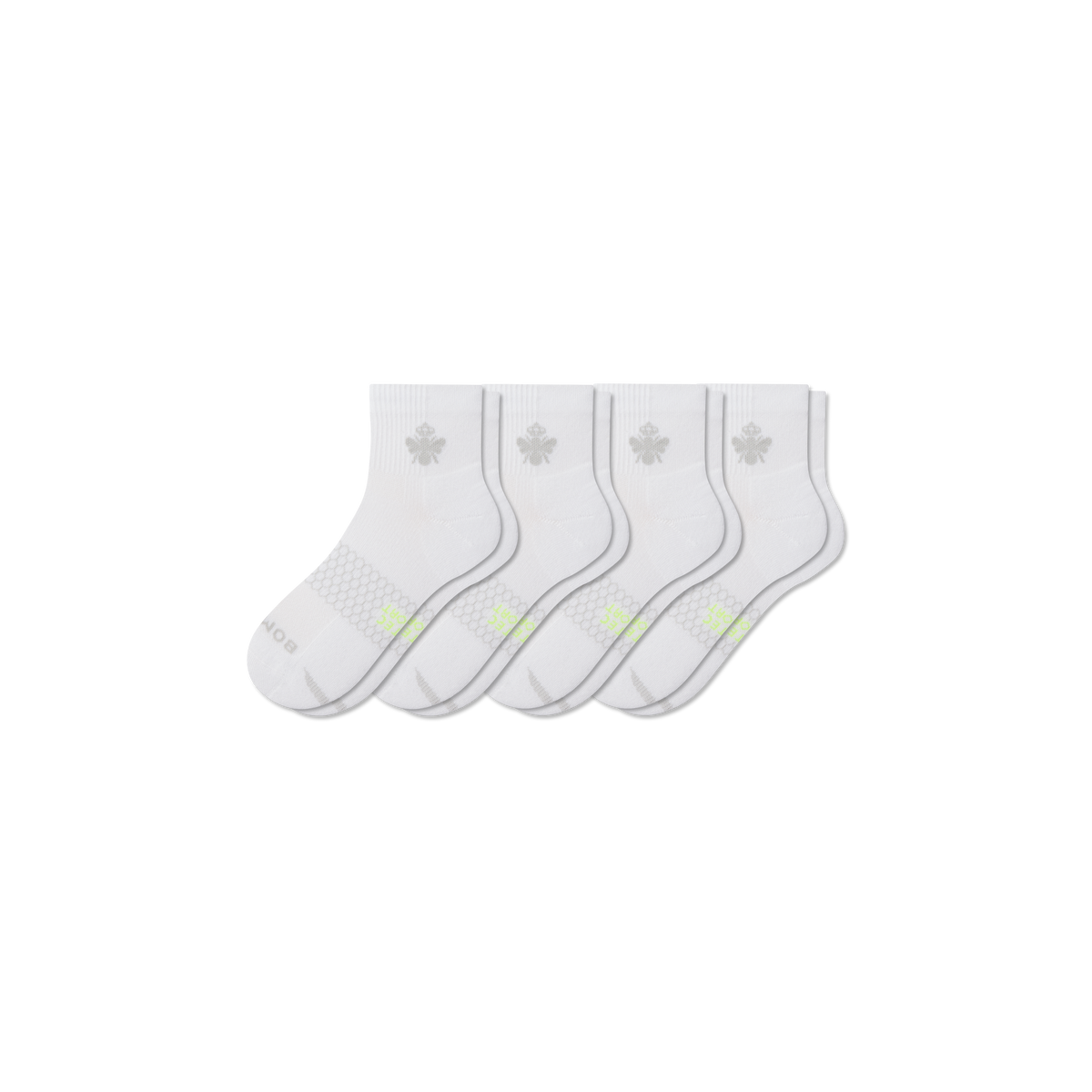 Bombas Men's All Sport Quarter Socks 4-Pack