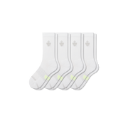 Bombas Youth All Sport Calf Socks 4-Pack - Kids Midweight Athletic Socks