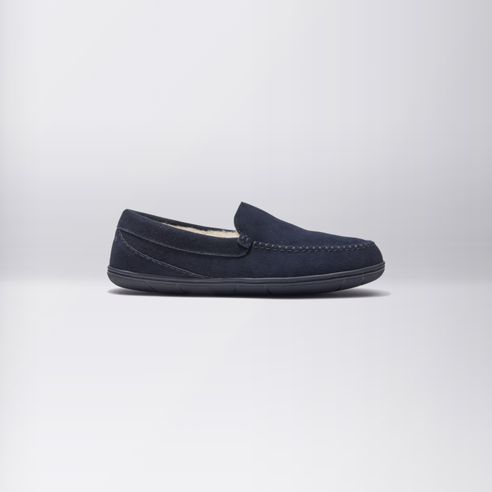 Bombas Men's Suede Moccasin Slipper