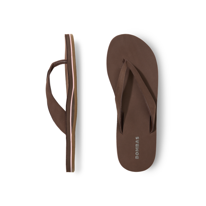 Bombas Women's Sunrise Leather Flip Flop