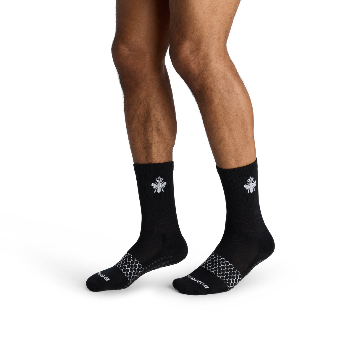 Bombas Men's Gripper Half Calf Sock 4-Pack