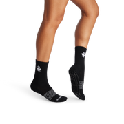 Bombas Women's Gripper Half Calf Socks 4-Pack - Non-Slip Barre & Pilates Socks