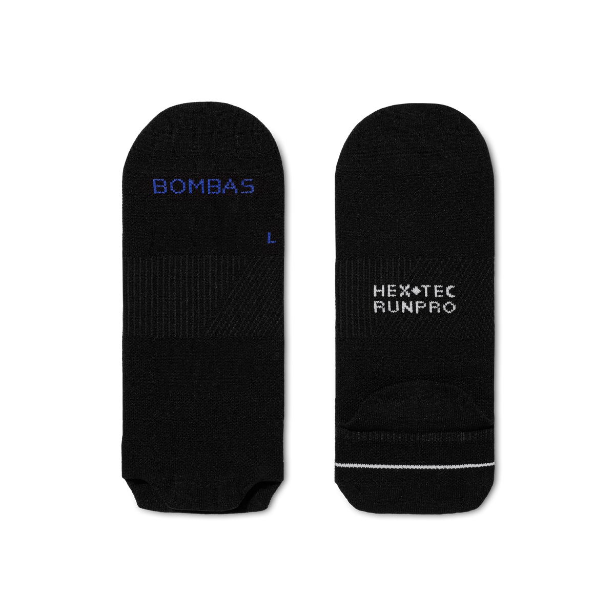 Bombas Women's RunPro Ankle Socks 6-Pack, Targeted Compression Running Socks