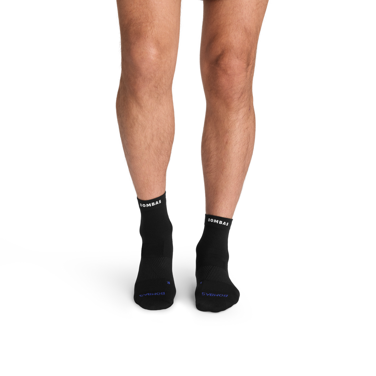Bombas Men's RunPro Quarter Socks 6-Pack