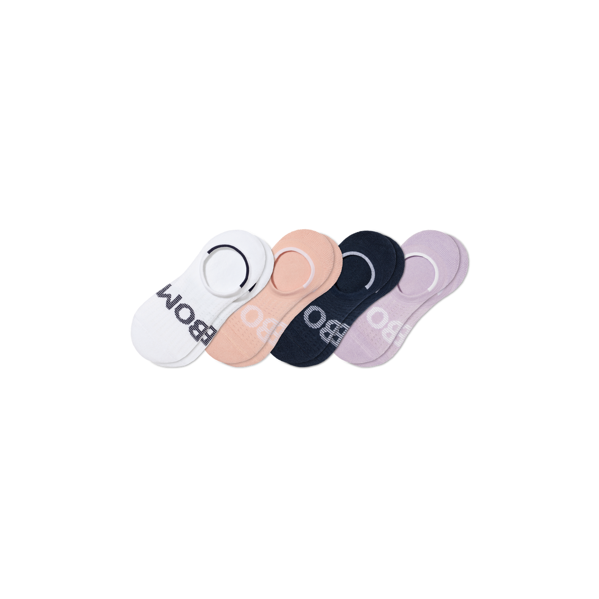 Bombas Women's All Sport Cushioned No Show Socks 4-Pack, Low-Profile Athletic Socks