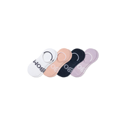 Bombas Women's All Sport Cushioned No Show Socks 4-Pack, Low-Profile Athletic Socks