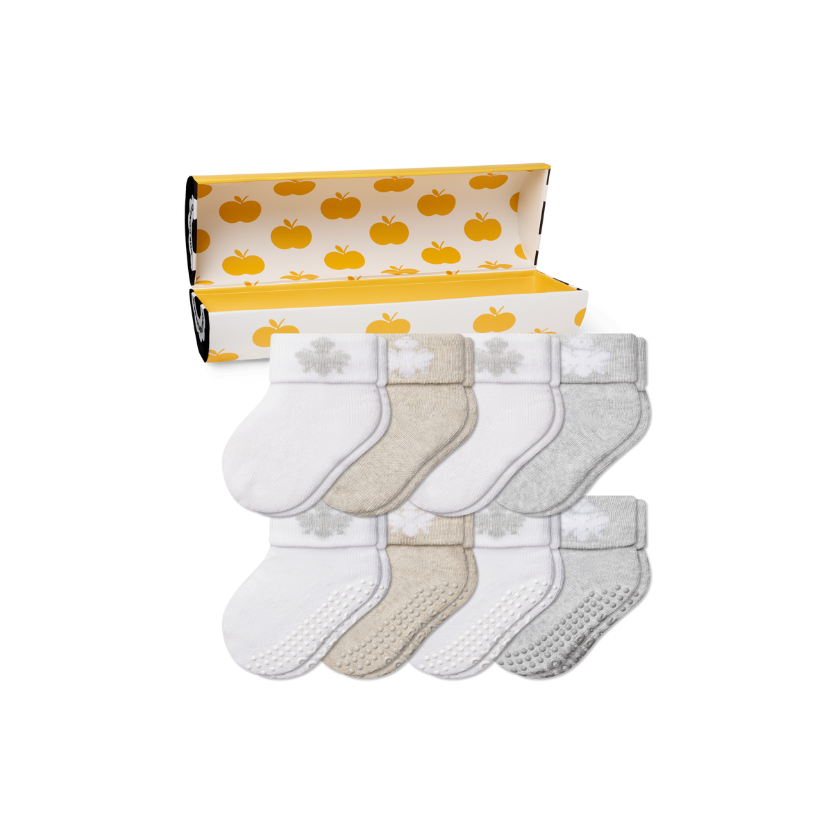 Bombas Baby's First Year Socks 8-Pack Gift Box