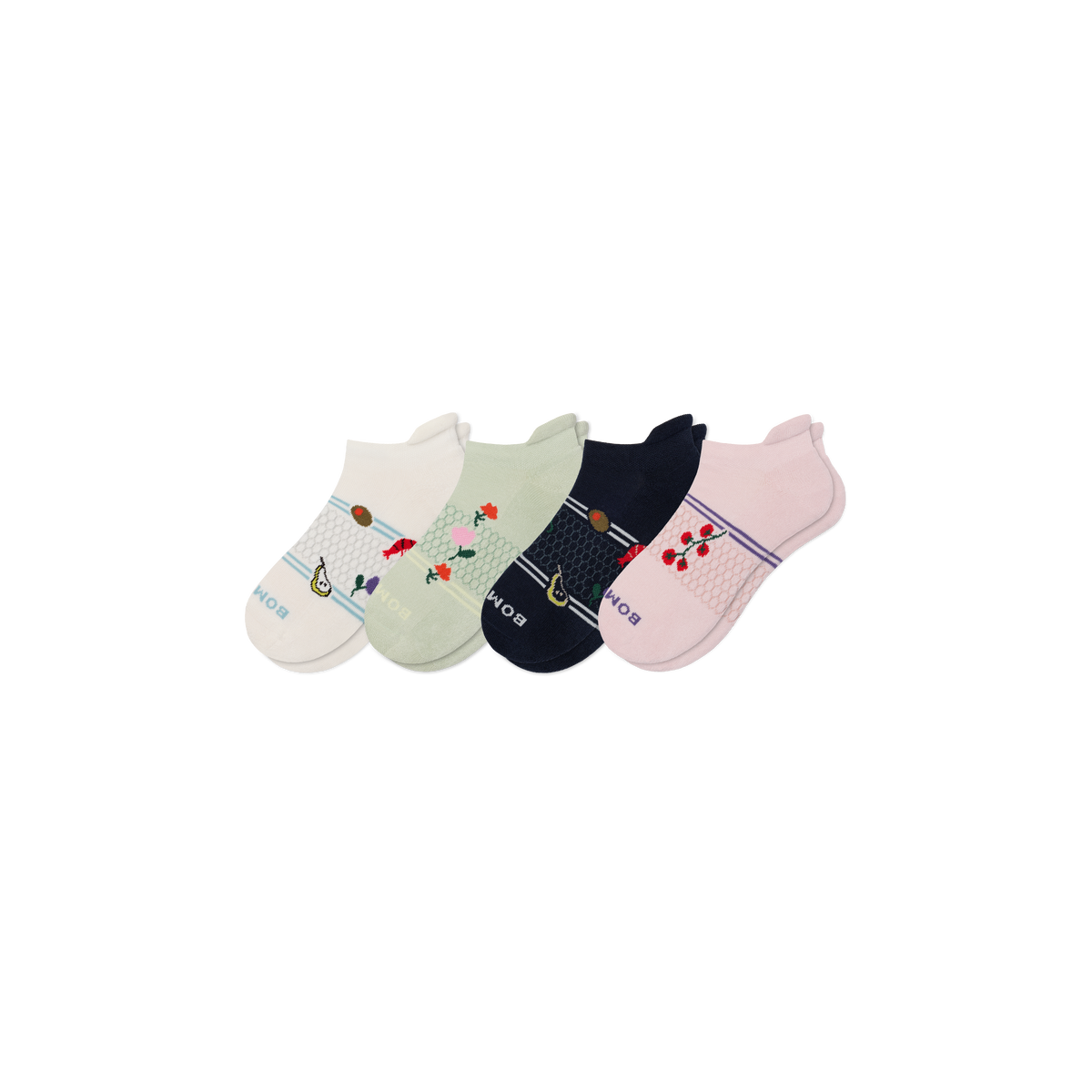 Bombas Women's Dinner Party Ankle Sock 4-Pack