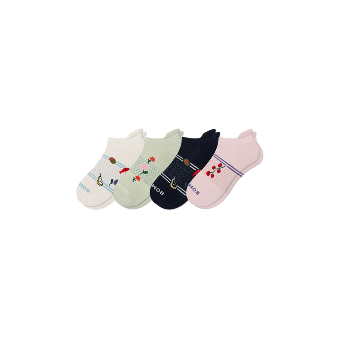 Bombas Women's Dinner Party Ankle Sock 4-Pack