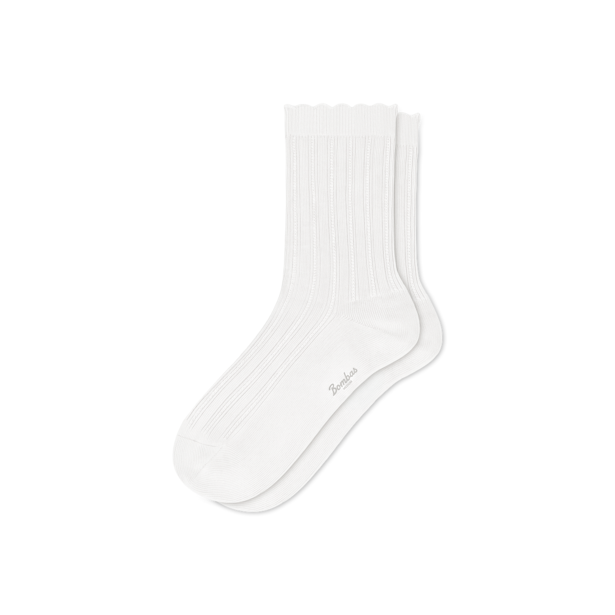 Bombas Women's Scallop Half Calf Socks