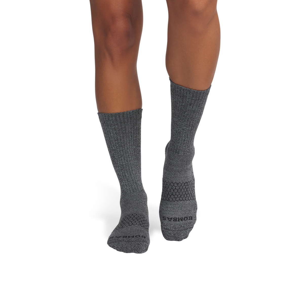 Bombas Women's Marl Calf Sock 12-Pack with Arch Support