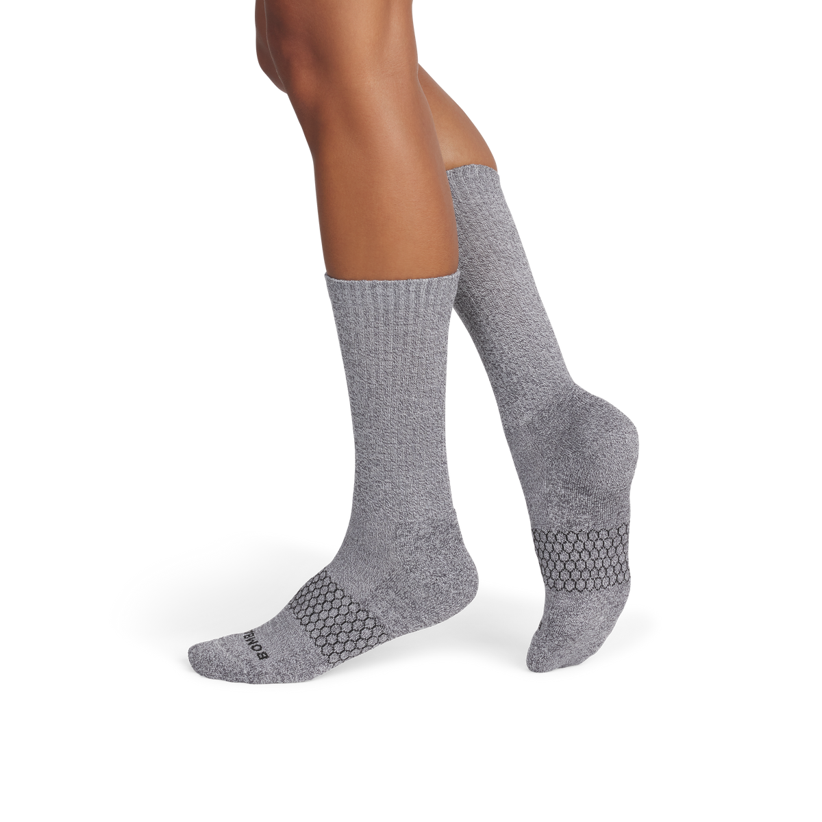 Bombas Women's Marl Calf Sock 12-Pack with Arch Support