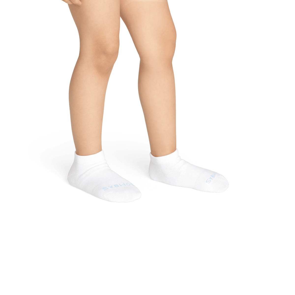 Bombas Junior Lightweight Ankle Socks 4-Pack - Kids Seamless Toe Thin Socks