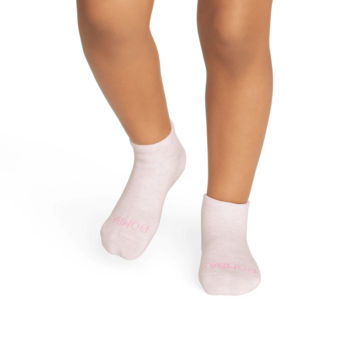 Bombas Junior Lightweight Ankle Socks 8-Pack - Kids Seamless Toe Thin Socks