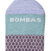Bombas Youth Tri-Block Ankle Socks 6-Pack - Kids Midweight Cotton Socks