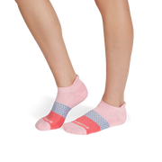 Bombas Women's Tri-Block Ankle Socks 12-Pack - Midweight Cushioned Socks