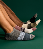 Bombas Men's Tri-Block Ankle Socks 12-Pack