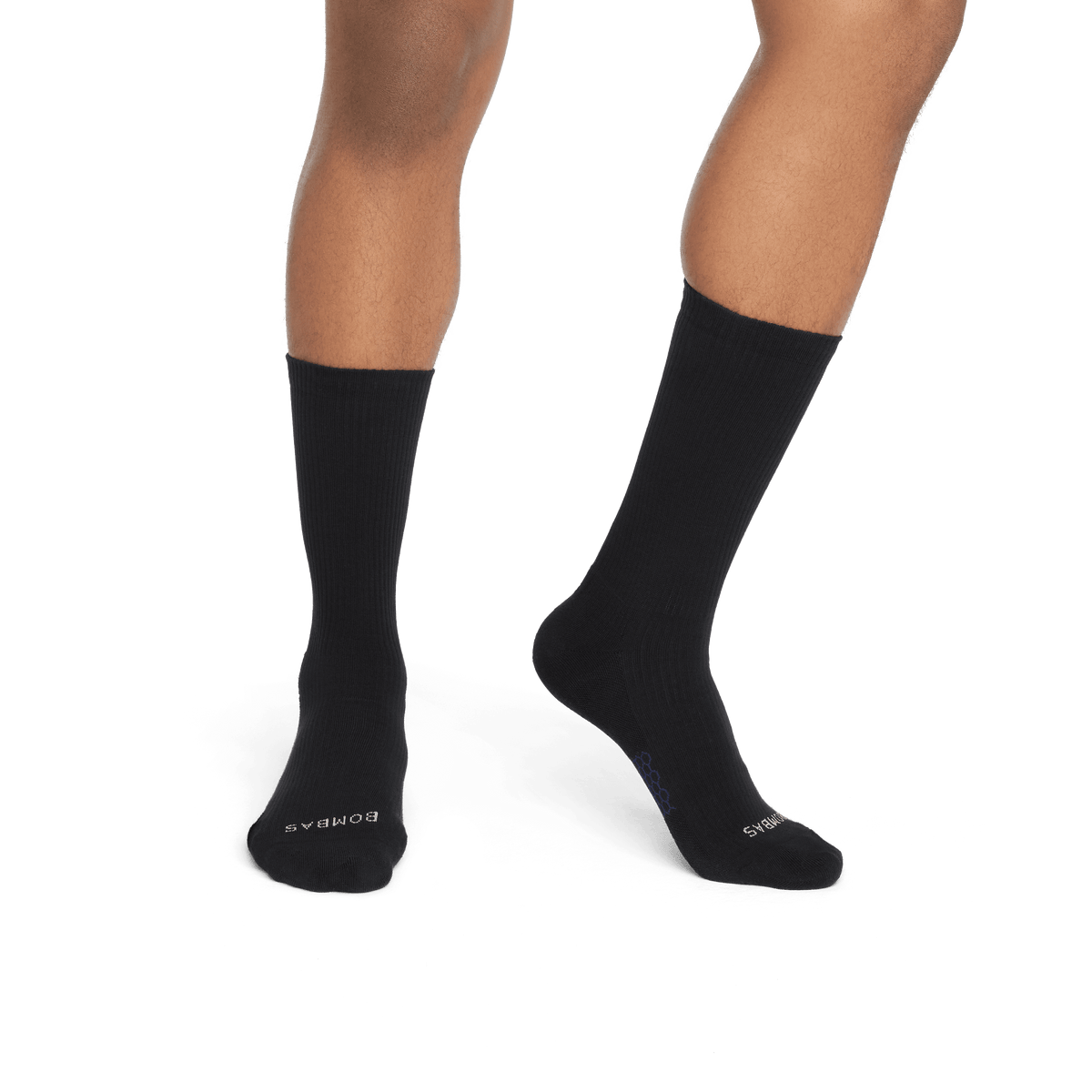 Bombas Men's Modern Rib Calf Socks 4-Pack