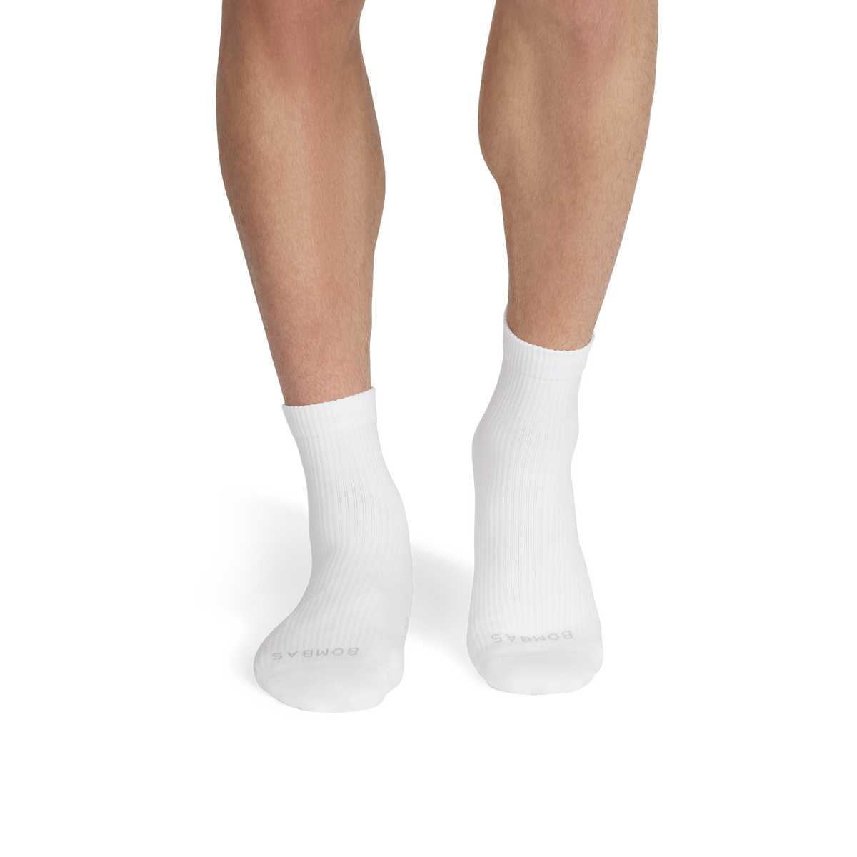 Bombas Men's Modern Rib Quarter Socks 8-Pack