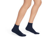 Bombas Women's Lightweight Quarter Socks - Ultra Lightweight Flat Knit Socks