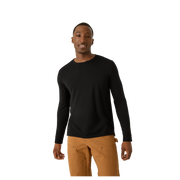 Bombas Men's Merino Wool Blend Crew Neck Long Sleeve T-Shirt 3-Pack