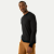 Bombas Men's Merino Wool Blend Crew Neck Long Sleeve T-Shirt 3-Pack