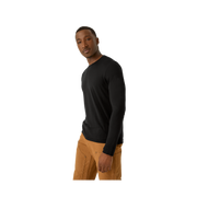 Bombas Men's Merino Wool Blend Crew Neck Long Sleeve T-Shirt 3-Pack
