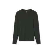 Bombas Men's Merino Wool Blend Crew Neck Long Sleeve T-Shirt
