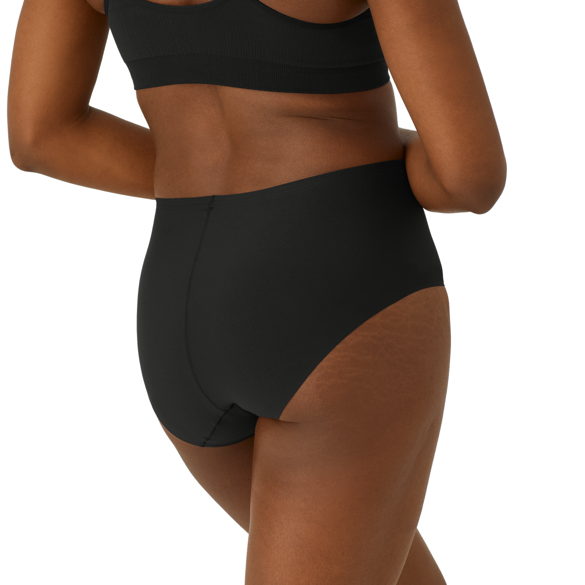 Bombas Women's No Show High Rise Brief