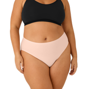 Bombas Women's No Show High Rise Brief 3-Pack