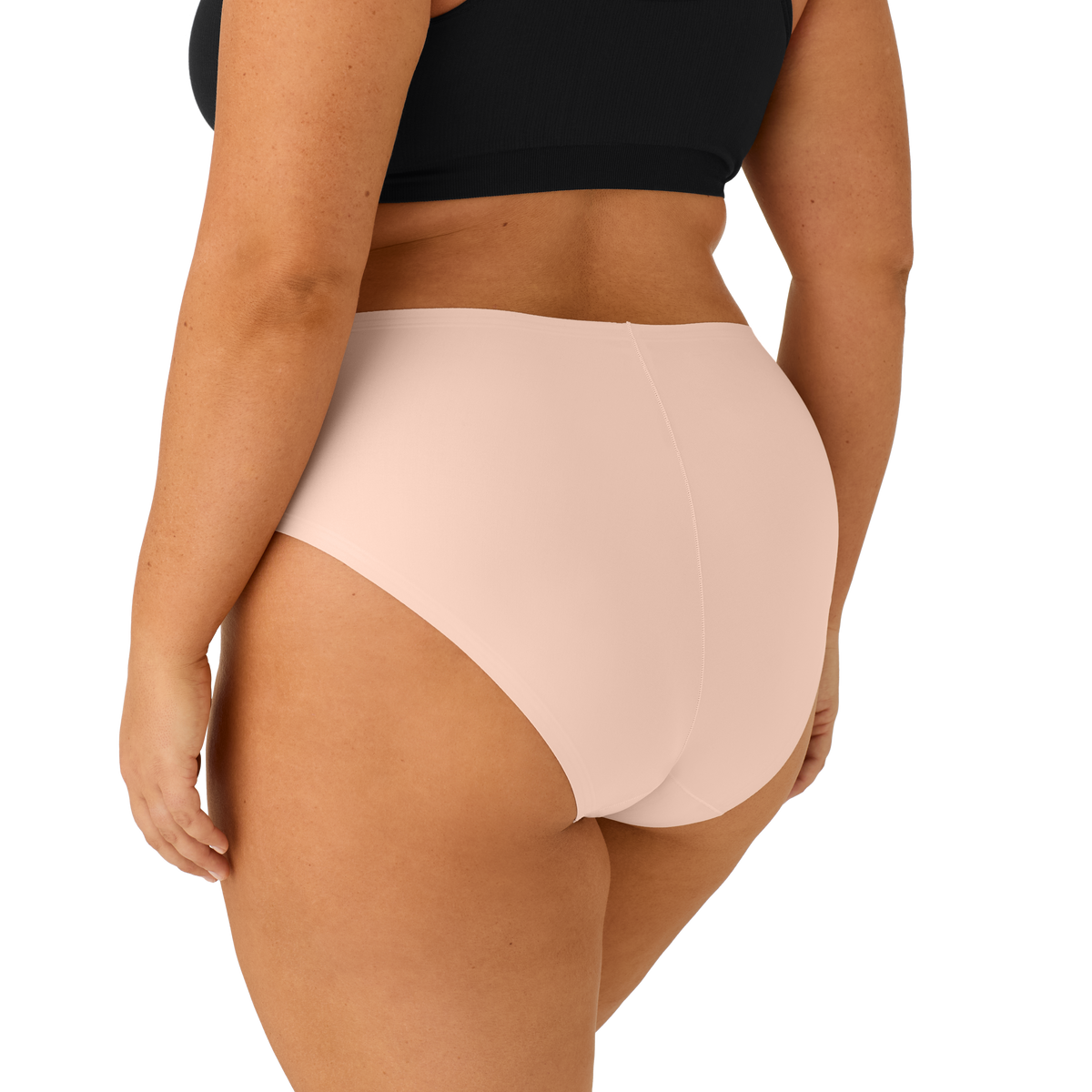 Bombas Women's No Show High Rise Brief 3-Pack