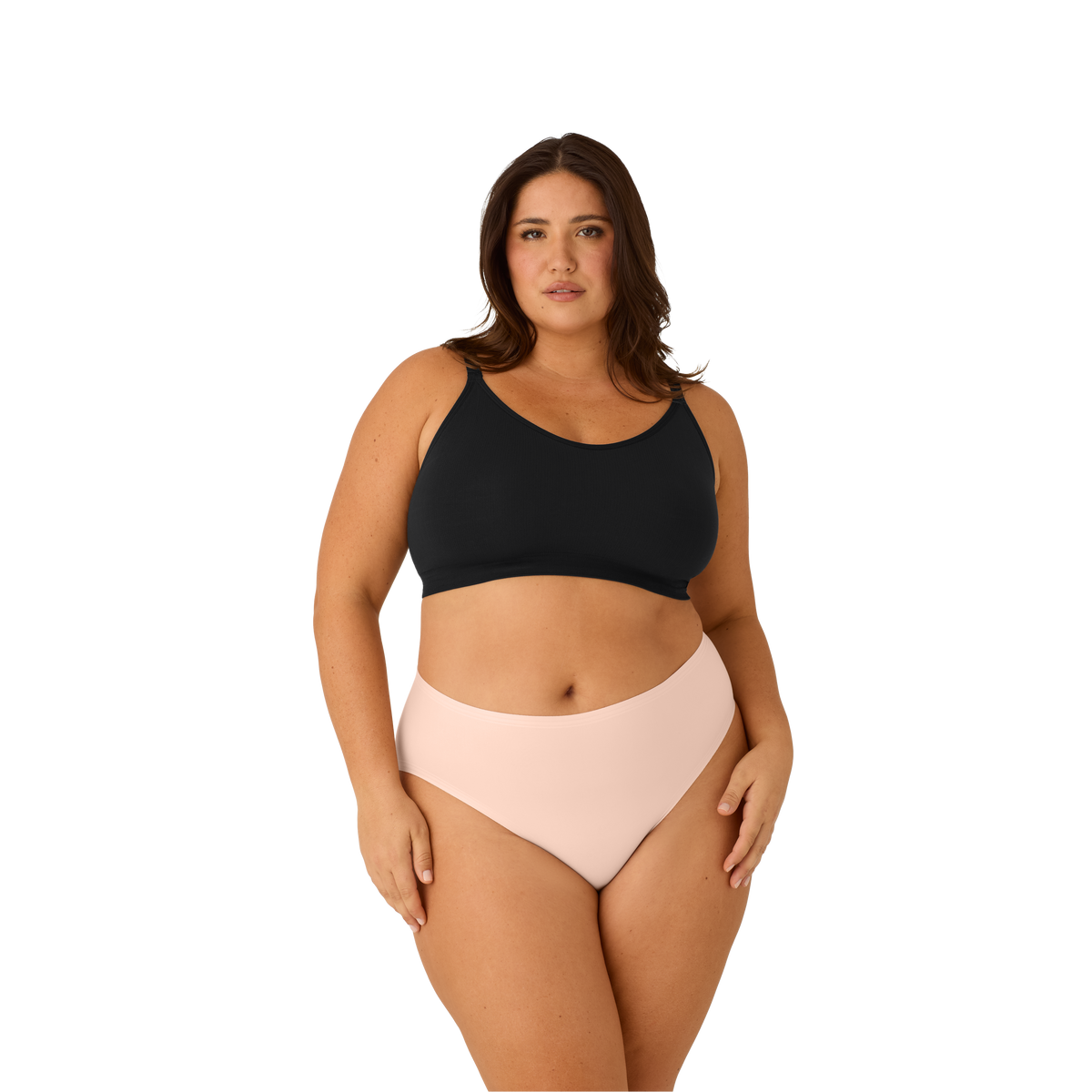Bombas Women's No Show High Rise Brief 3-Pack