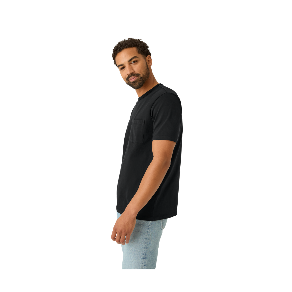 Bombas Men's Premium Weight Pocket Crew Neck T-Shirt 3-Pack