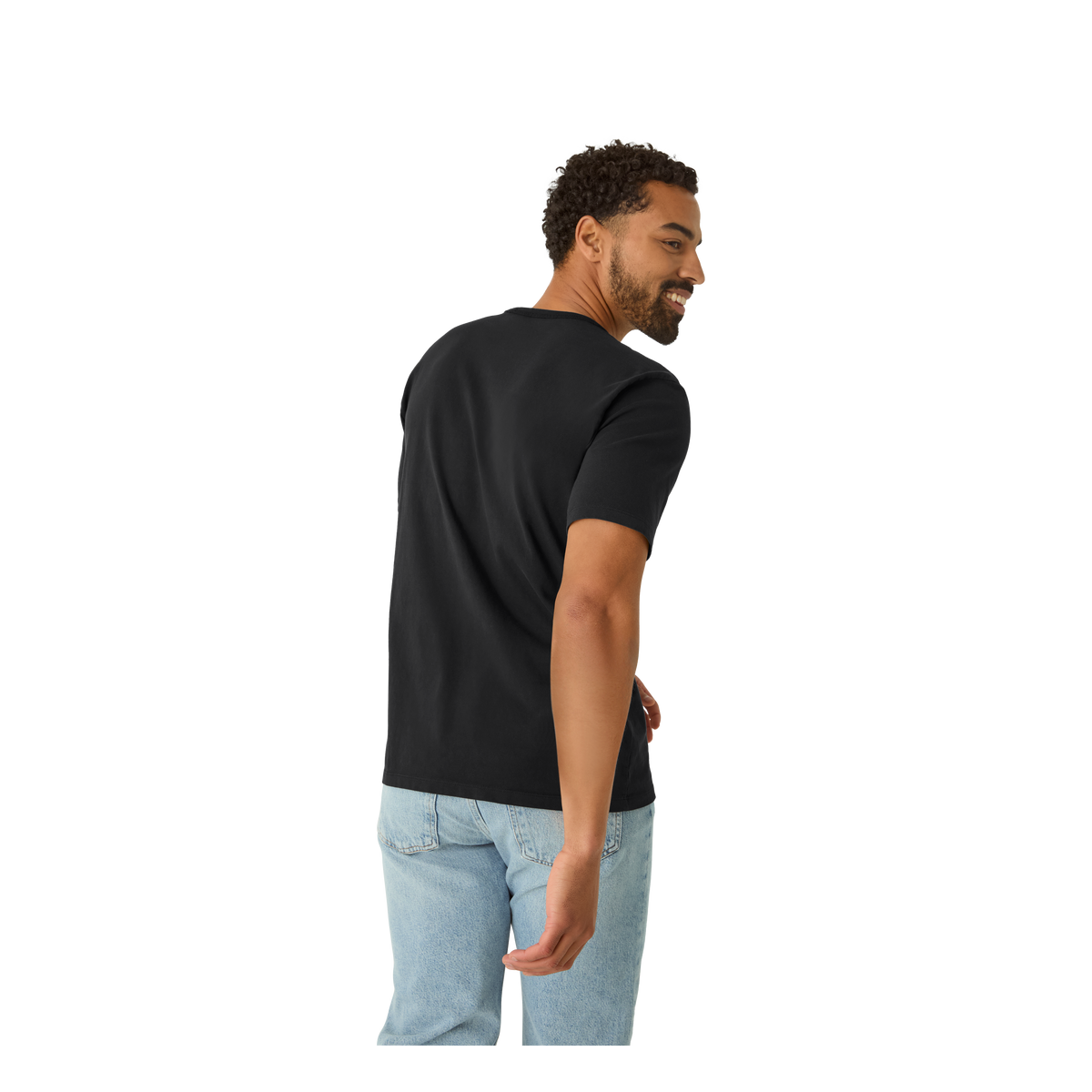 Bombas Men's Premium Weight Pocket Crew Neck T-Shirt 3-Pack