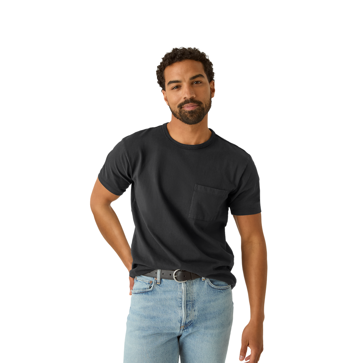 Bombas Men's Premium Weight Pocket Crew Neck T-Shirt 6-Pack